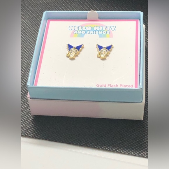 Hello‎ Kitty & Friends Kuromi stud earrings new - Picture 5 of 16